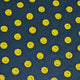 Yellow Smiley Face on Navy