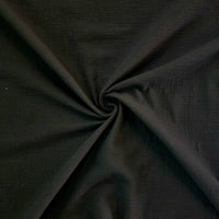 Double Gauze Muslin - Black
