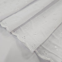 Embroidery Onglaze Eyelet Swirls