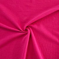 Double Gauze Muslin - Hot Pink