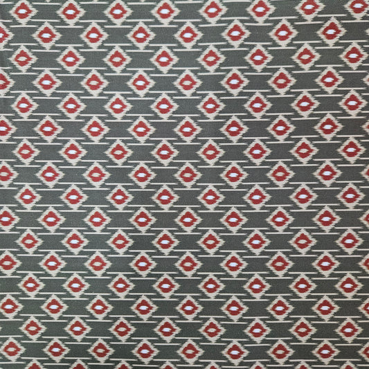 Mini Ikats - Brown Diamonds