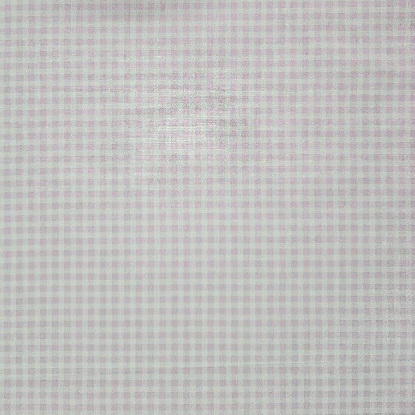 Gingham 4mm Light Pink