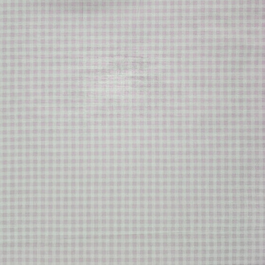 Gingham 4mm Light Pink