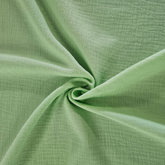 compare product Double Gauze Muslin - Lime