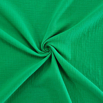 compare product Double Gauze Muslin - Green