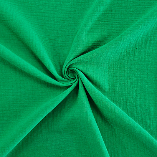 Double Gauze Muslin - Green
