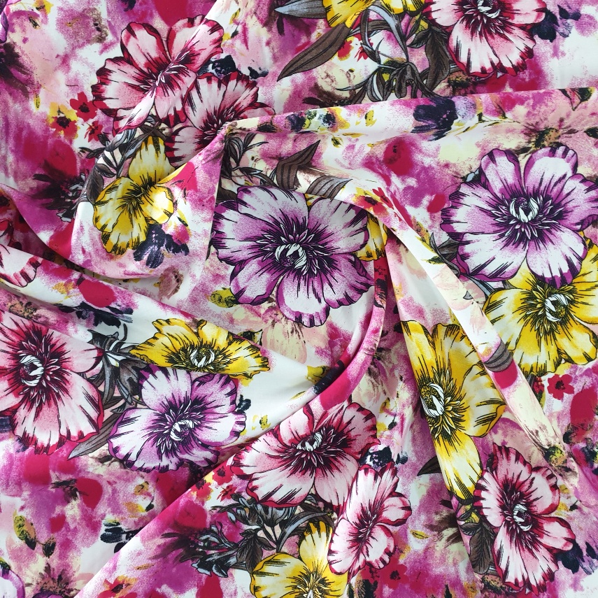 RAYON Amore Pink East Coast Fabrics