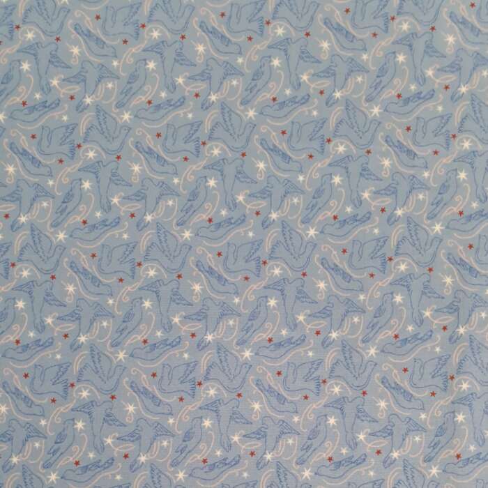 Liberty - Merry & Bright - Dove Star Blue