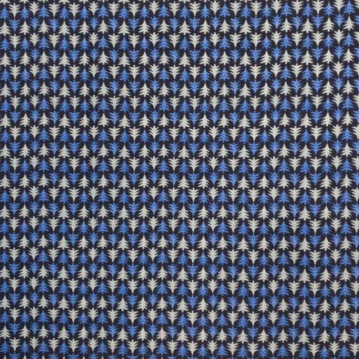 Liberty - Merry & Bright - Festive Firs Navy
