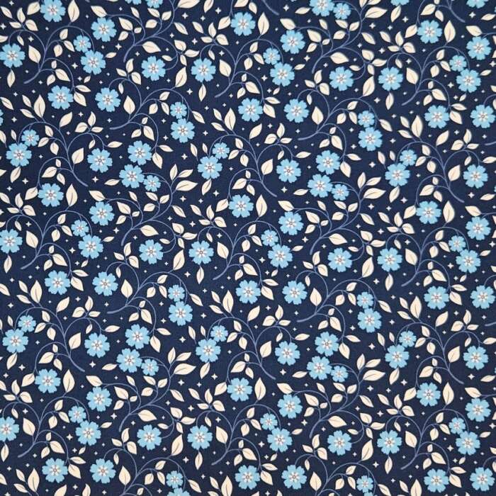 Modern Florals - Blue Vine