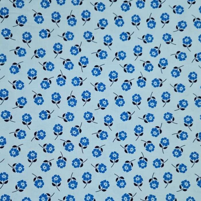 Modern Florals - Blue flower