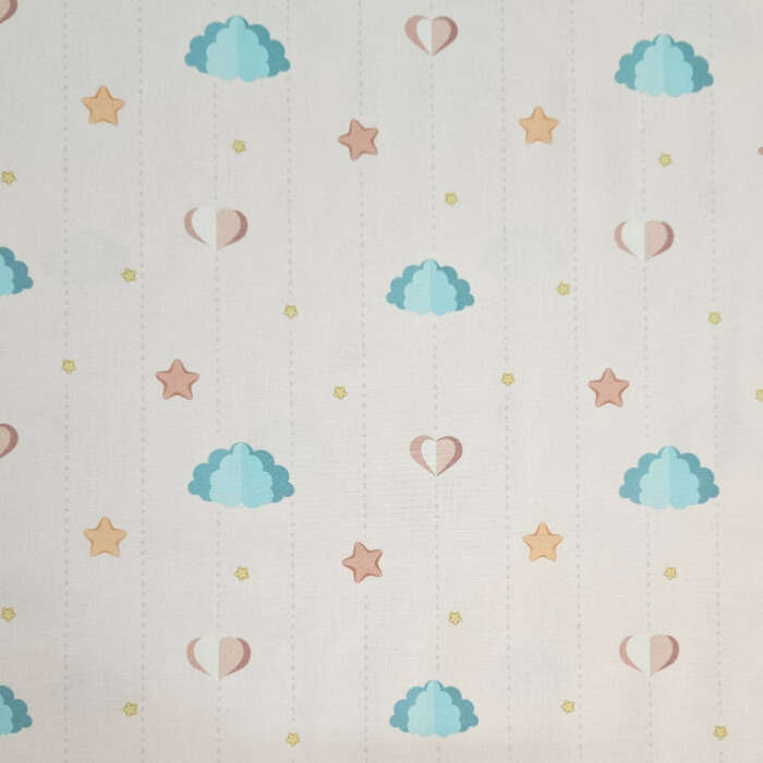 Unicorn Dreams Clouds on Pink