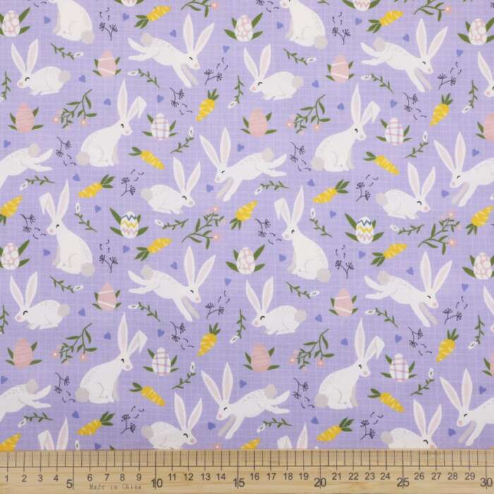 Bunnies on Lavender - Image 2