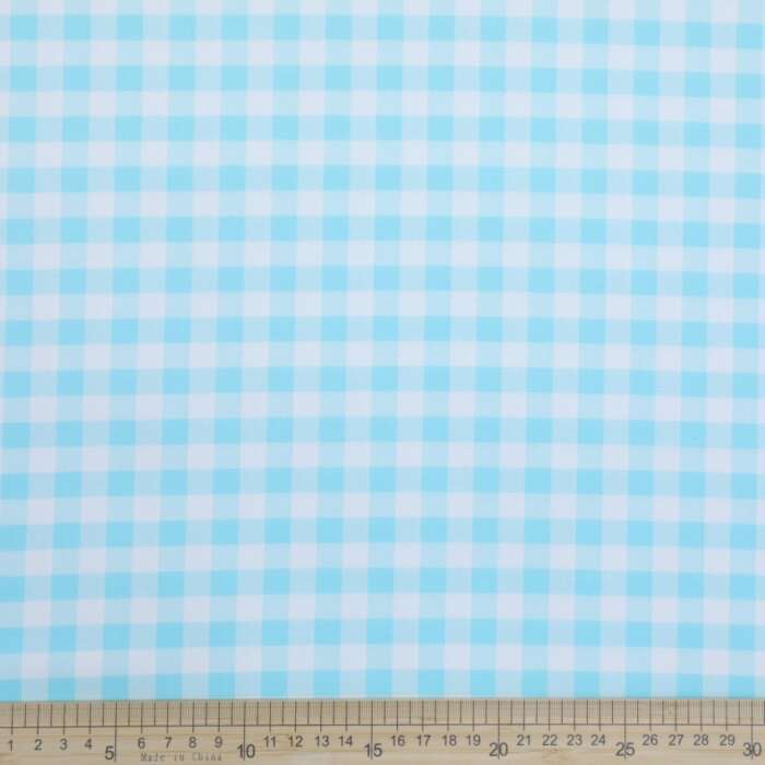 Gingham - Aqua - Image 2