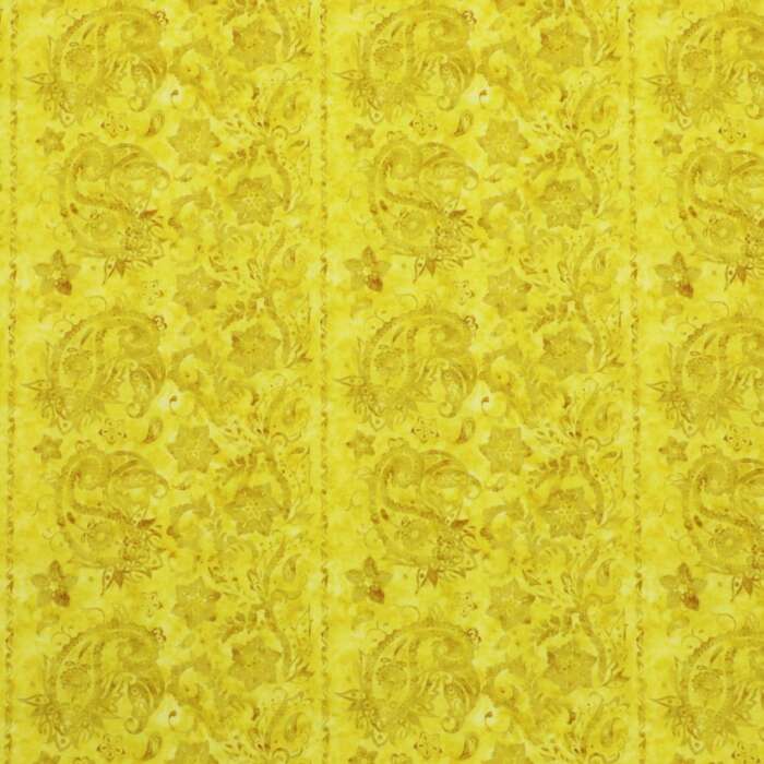 Paisley Grunge - Yellow