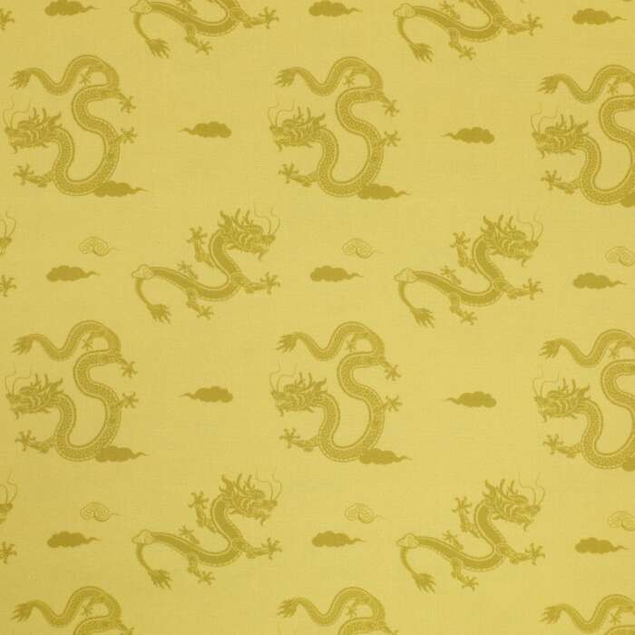 Chinese - Dragons on Yellow