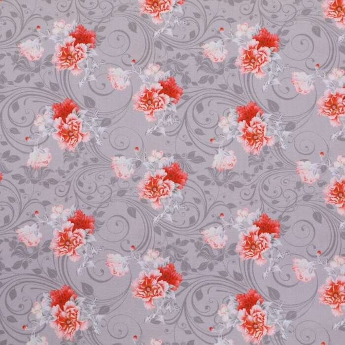 Vintage - Roses on Grey