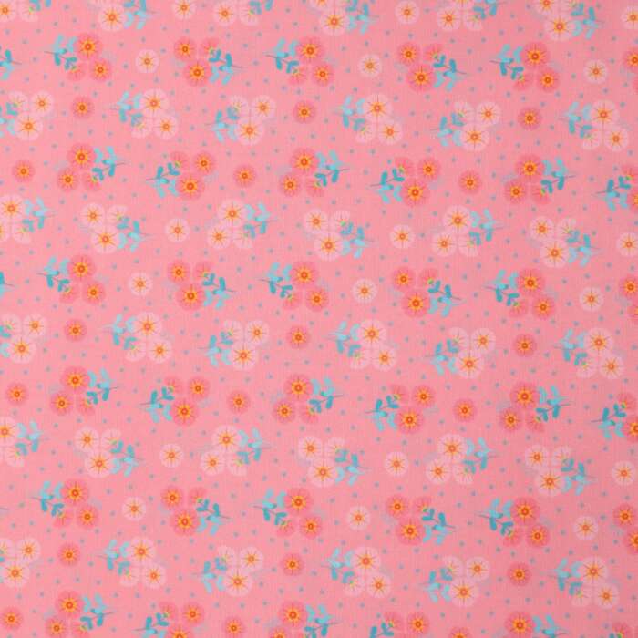 Picnic in the Park - Flowers and Dots