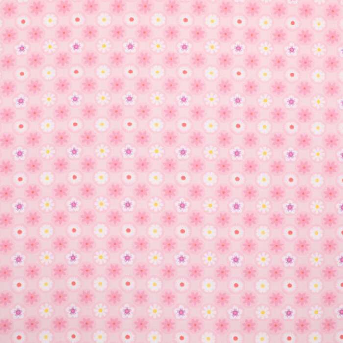 Summer Florals - Pink Flower Dots