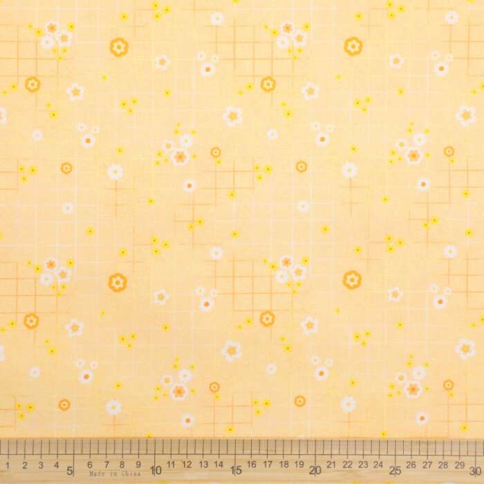 Summer Florals - Yellow Check - Image 2