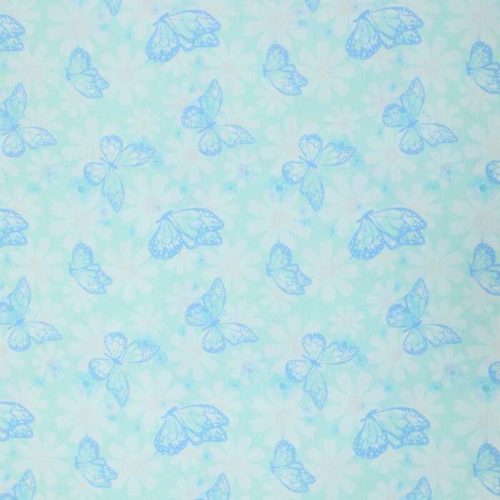 Summer Florals - Blue Butterflies