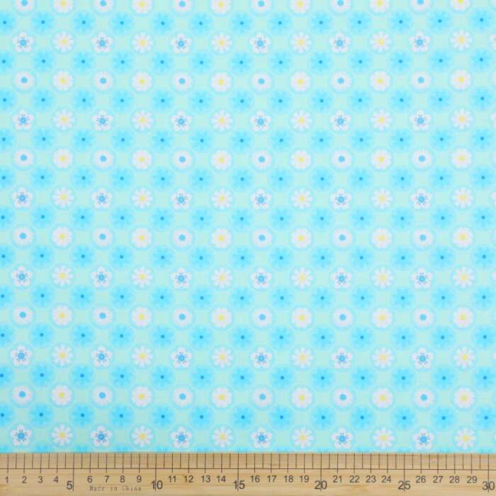 Summer Florals - Blue Flower Dots - Image 2