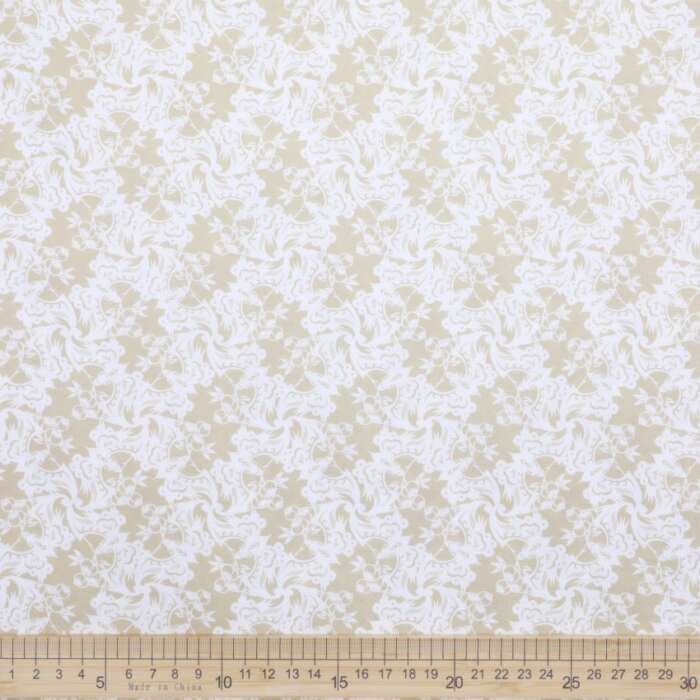 Flowers in Silhouette - Berry Design Cream - Image 2
