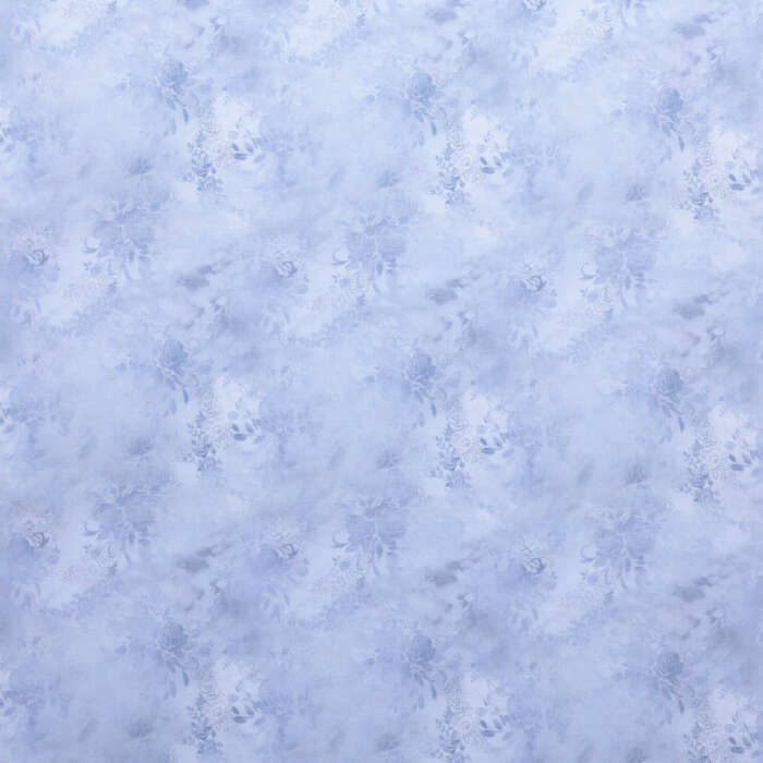 Misty Florals - Faded Roses Blue