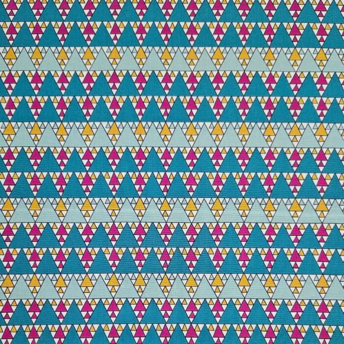 Liberty - A Woodland Christmas - Evergreen Glade B Aqua