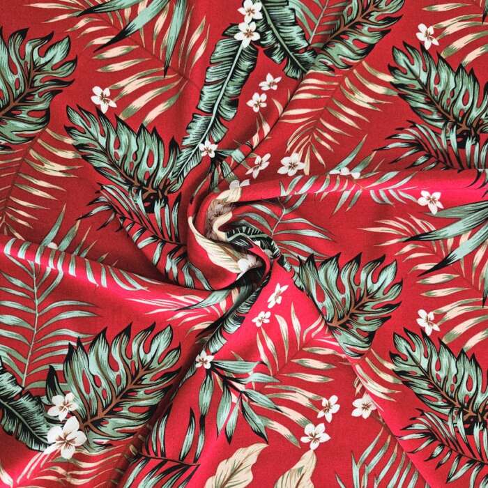 RAYON - Coco on Deep Red