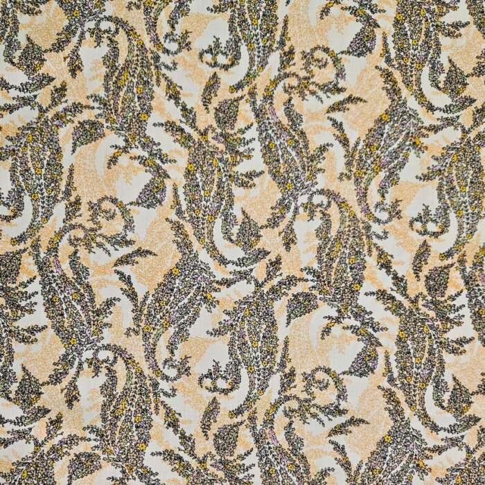SWISS COTTON - Floral Paisley