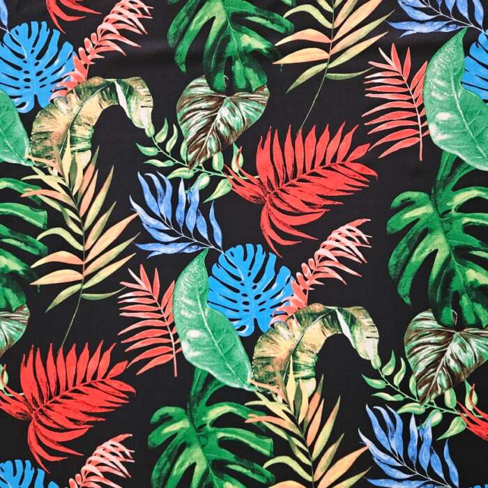 RAYON - Tropical on Black - Image 2