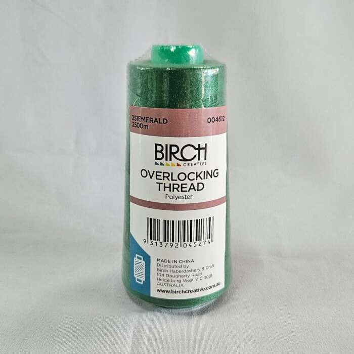 Overlocking Thread - 2500m - Emerald
