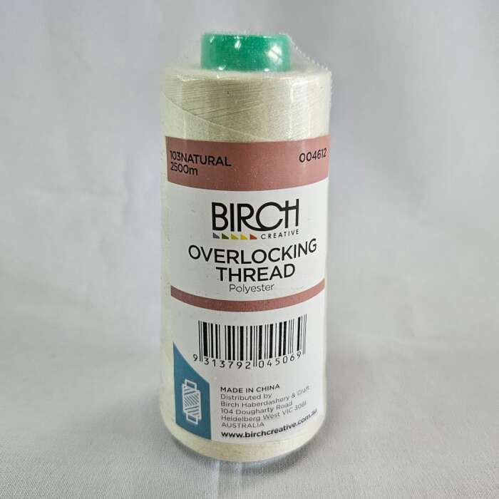 Overlocking Thread - 2500m - Natural