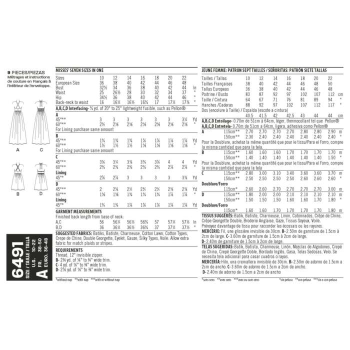 New Look Pattern 6491 - Image 2