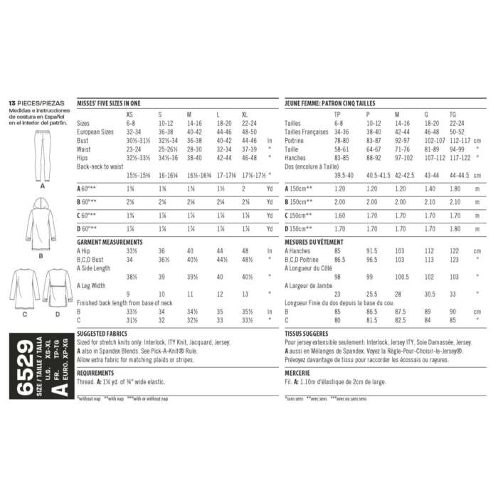 New Look Pattern 6529 - Image 2