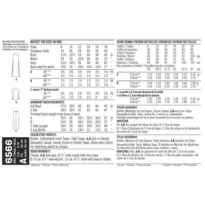 New Look Pattern 6566 - Image 2