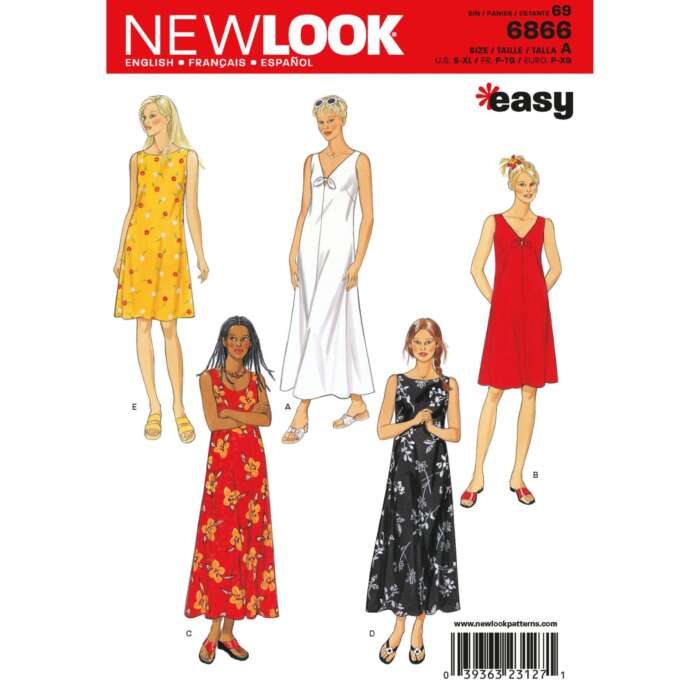 New Look Pattern 6866