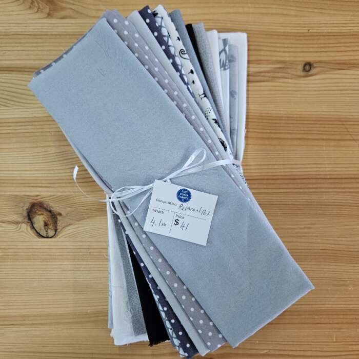 Remnant Craft Fabrics - Greys
