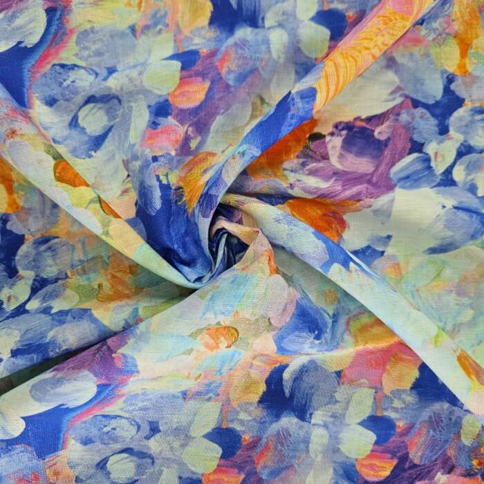 LINEN COTTON - Palette Blue