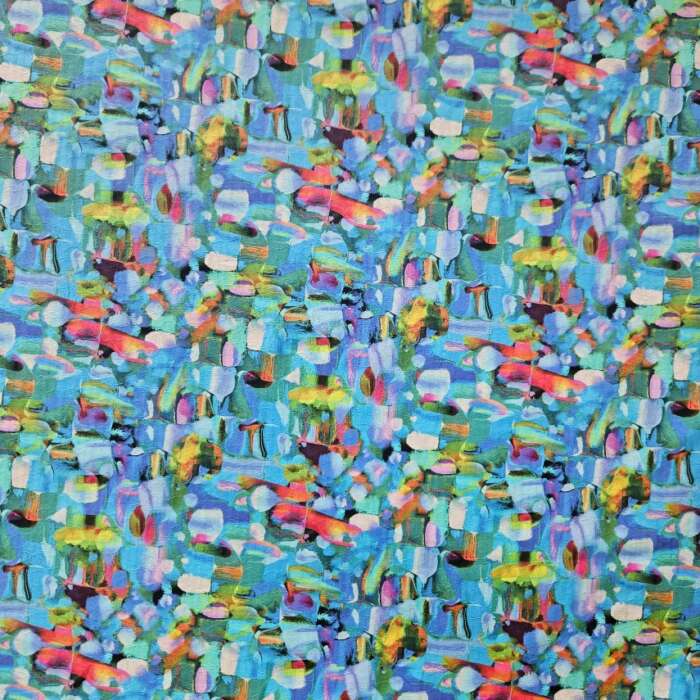 TEXTURED COTTON - Maya Blue - Image 3