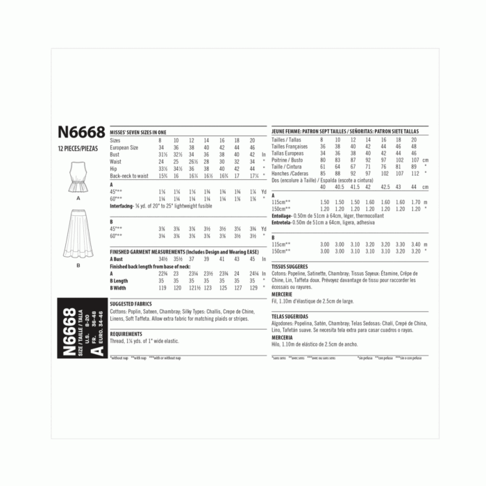 New Look Pattern 6668 - Image 2