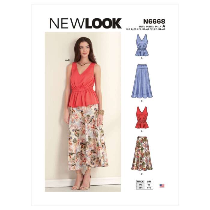 New Look Pattern 6668