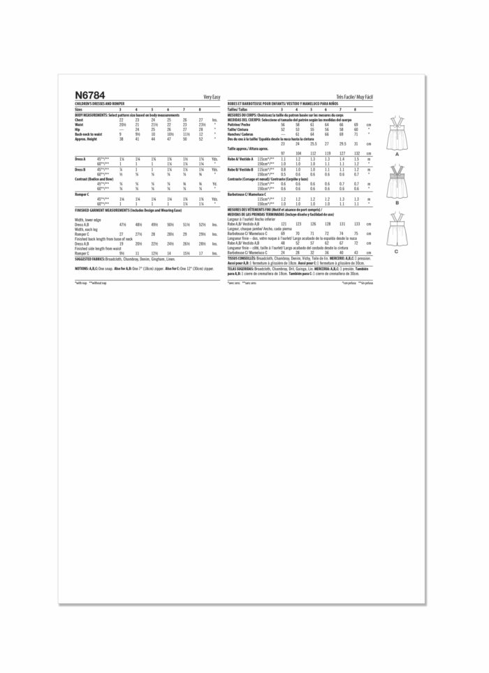 New Look Pattern 6784 - Image 3