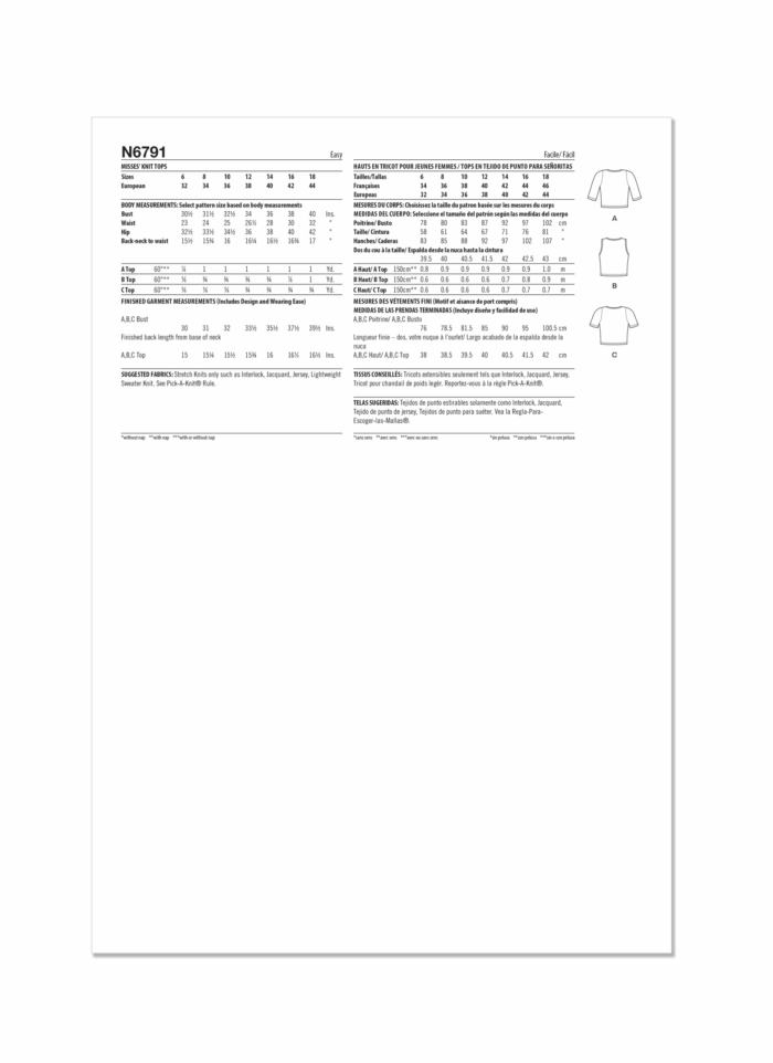 New Look Pattern 6791 - Image 3