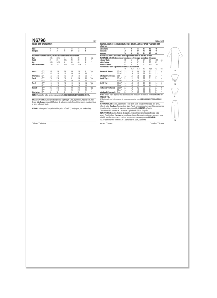 New Look Pattern 6796 - Image 4