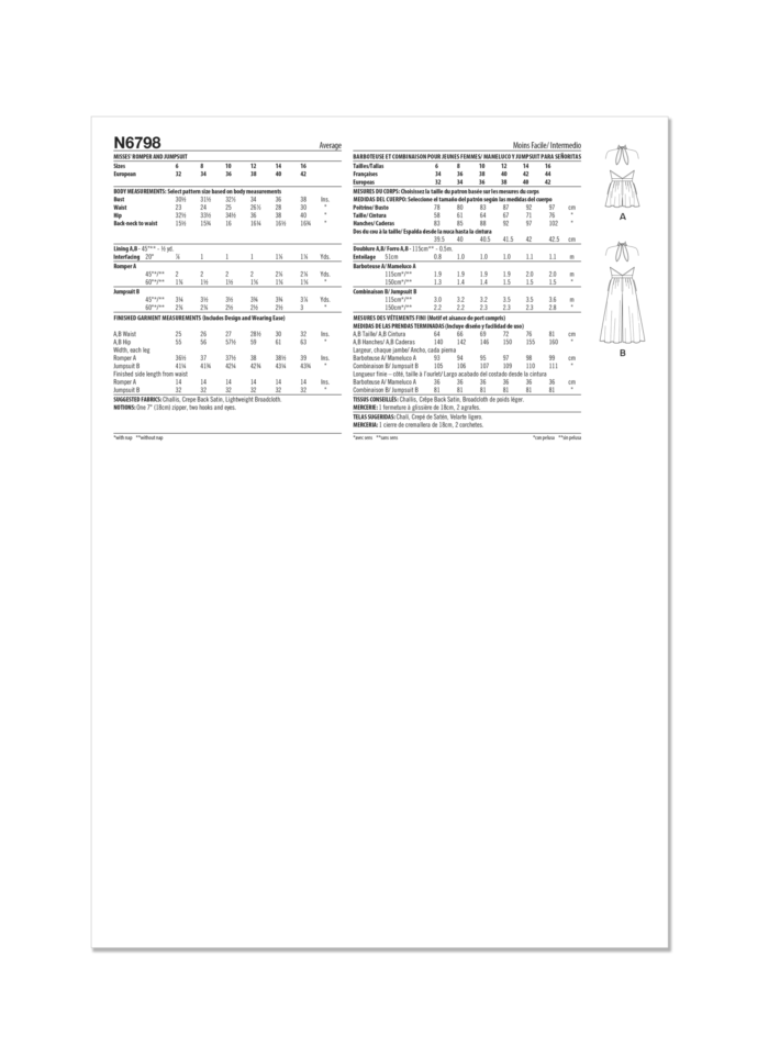 New Look Pattern 6798 - Image 3