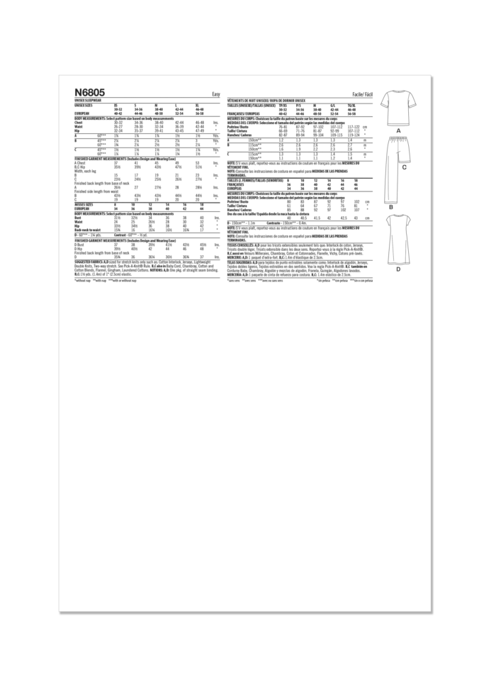 New Look Pattern 6805 - Image 2