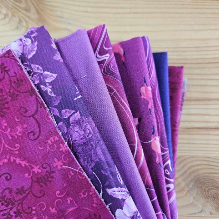 Remnant Craft Fabrics - Purples - Image 2