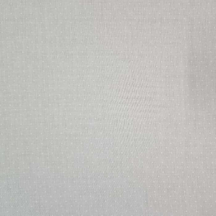 Swiss Dots - White on White